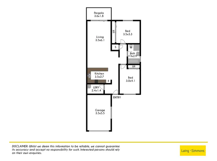 Floorplan of Homely villa listing, 7b/179 Reservoir Road, Blacktown NSW 2148