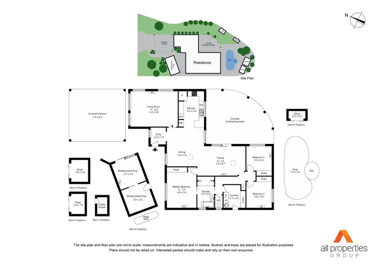 Floorplan of Homely house listing, 7 Crestone Place, Algester QLD 4115