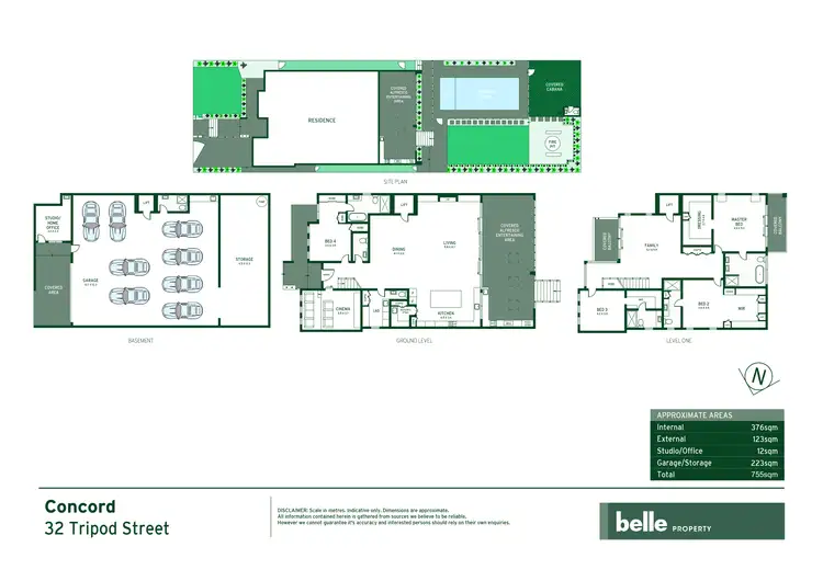 Floorplan of Homely house listing, 32 Tripod Street, Concord NSW 2137