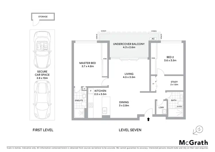Floorplan of Homely apartment listing, 789/33 Hill Road, Wentworth Point NSW 2127