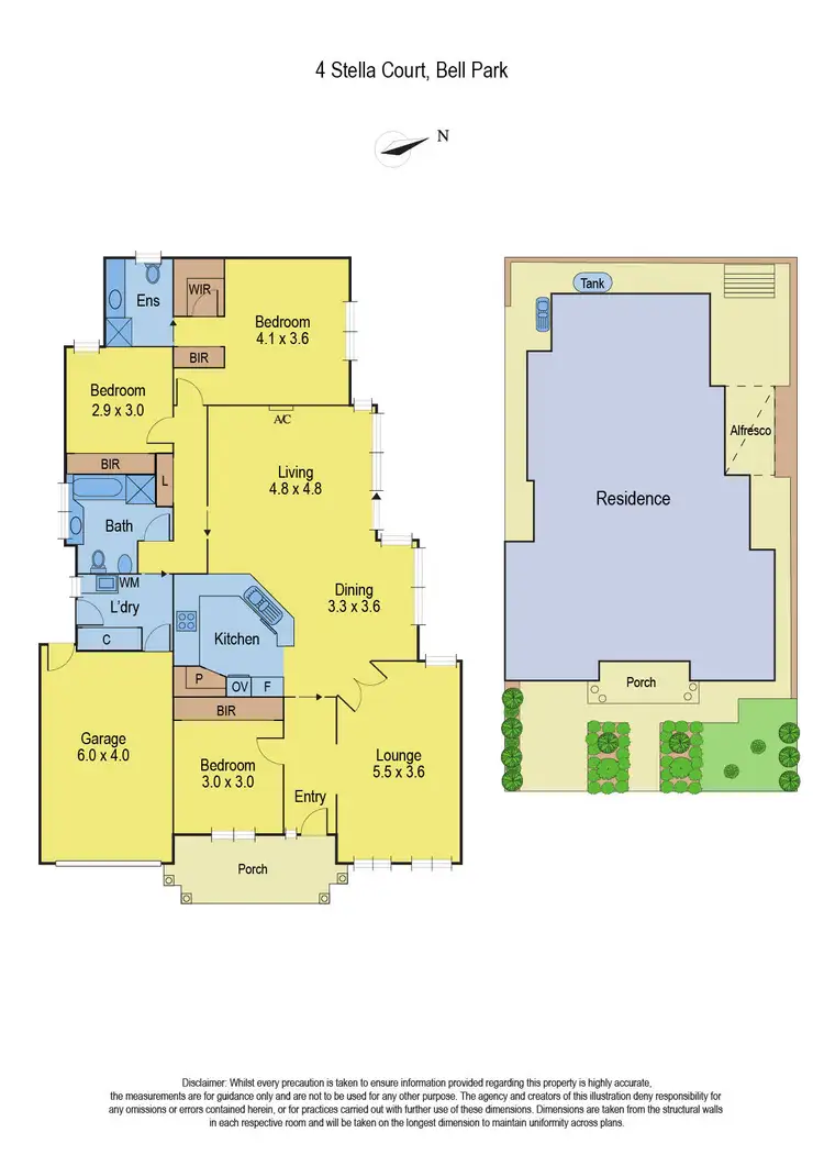 Floorplan of Homely house listing, 4 Stella Court, Bell Park VIC 3215