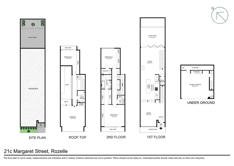 Floorplan of Homely house listing, 21c Margaret Street, Rozelle NSW 2039