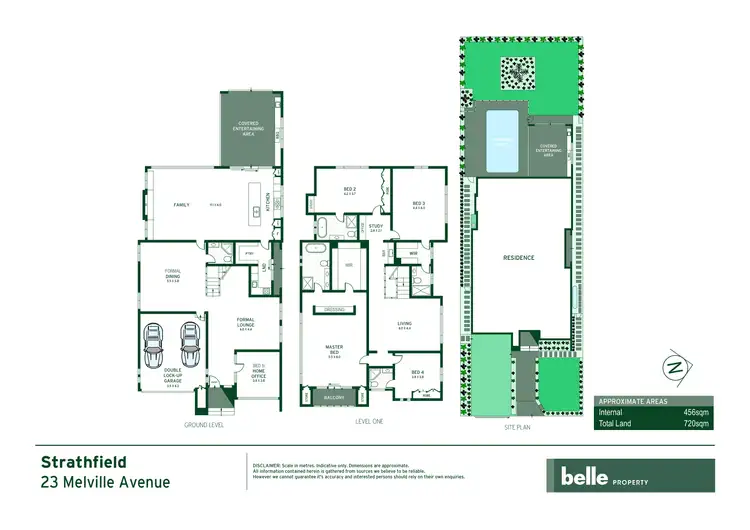 Floorplan of Homely house listing, 23 Melville Avenue, Strathfield NSW 2135