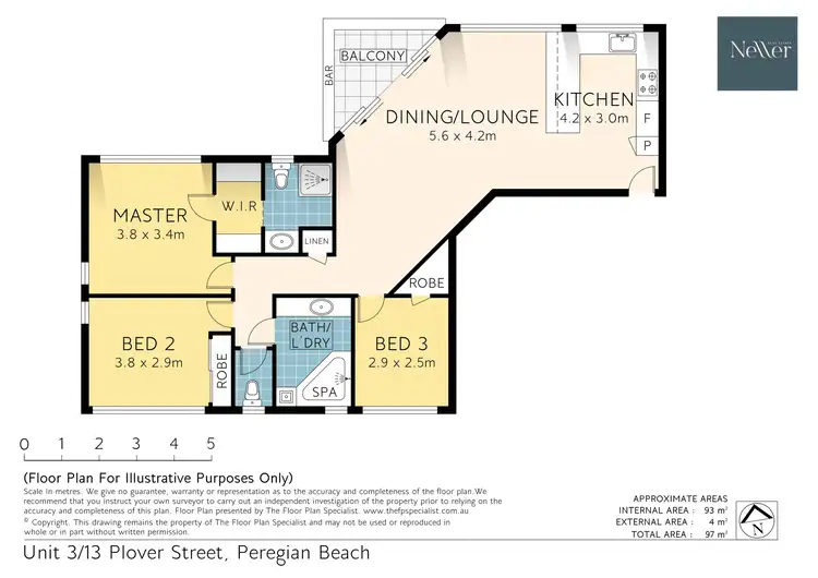 Floorplan of Homely unit listing, 3/13 Plover Street, Peregian Beach QLD 4573
