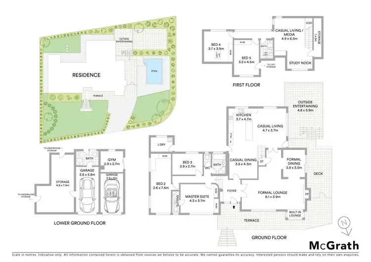 Floorplan of Homely house listing, 4 Orana Avenue, Pymble NSW 2073
