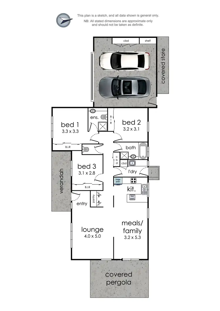 Floorplan of Homely house listing, 6/15-17 Bonnie View Road, Croydon North VIC 3136