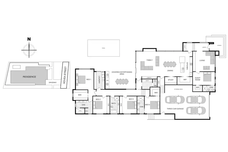 Floorplan of Homely house listing, 23 Hovea Street, O'connor ACT 2602