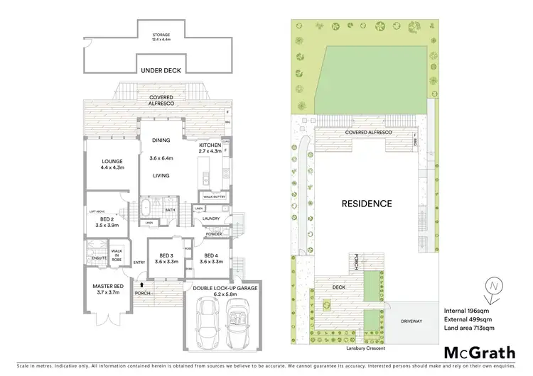 Floorplan of Homely house listing, 14 Lansbury Crescent, Highton VIC 3216