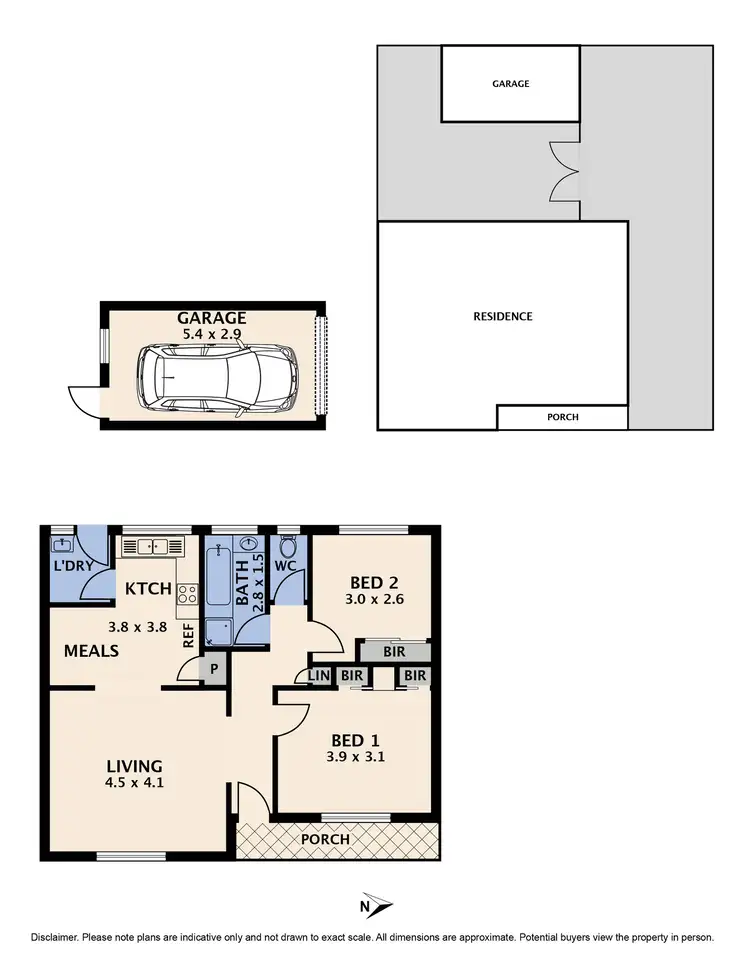 Floorplan of Homely unit listing, 21/13 Seaver Grove, Reservoir VIC 3073