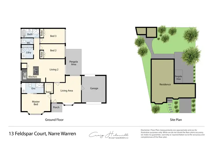 Floorplan of Homely house listing, 13 Feldspar Court, Narre Warren VIC 3805