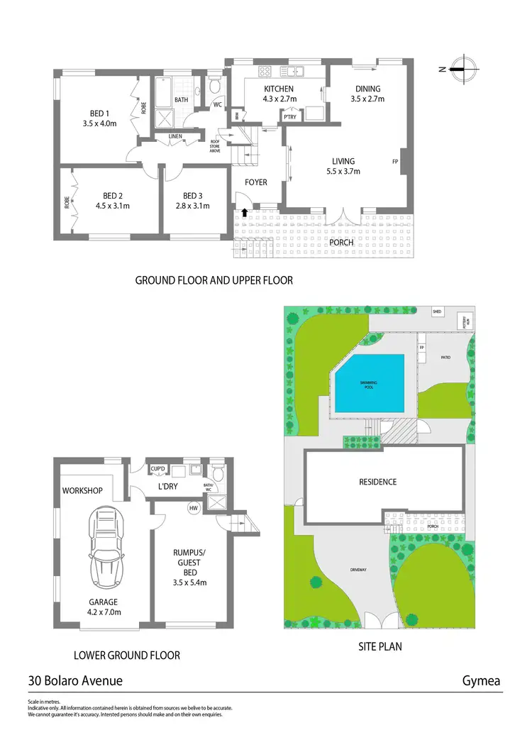 Floorplan of Homely house listing, 30 Bolaro Avenue, Gymea NSW 2227