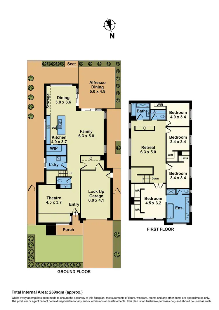 Floorplan of Homely house listing, 5 Tucker Street, West Footscray VIC 3012