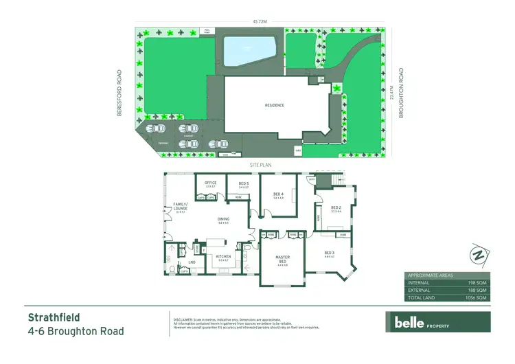 Floorplan of Homely house listing, 4-6 Broughton Road, Strathfield NSW 2135