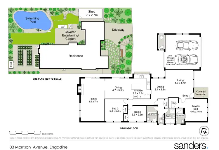 Floorplan of Homely house listing, 33 Morrison Avenue, Engadine NSW 2233