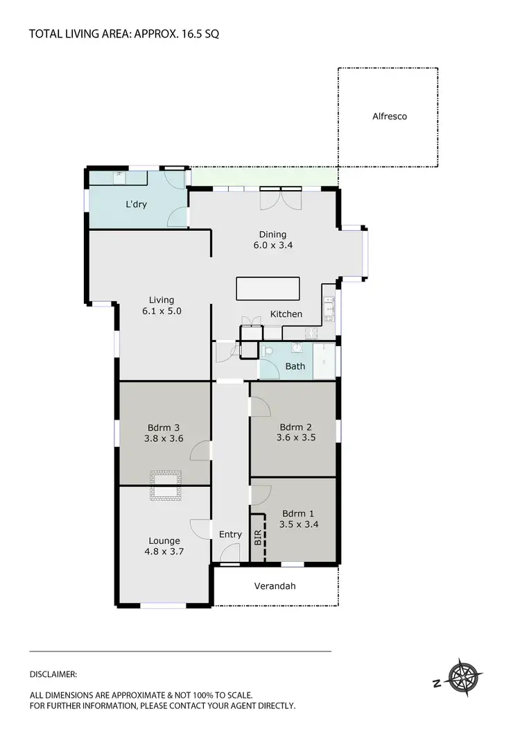 Floorplan of Homely house listing, 303 Ripon Street South, Ballarat Central VIC 3350