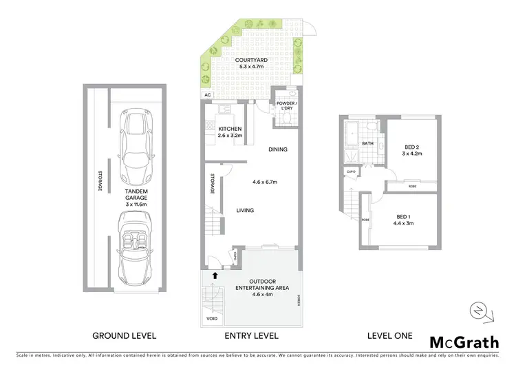 Floorplan of Homely townhouse listing, 15/4 Rogal Place, Macquarie Park NSW 2113