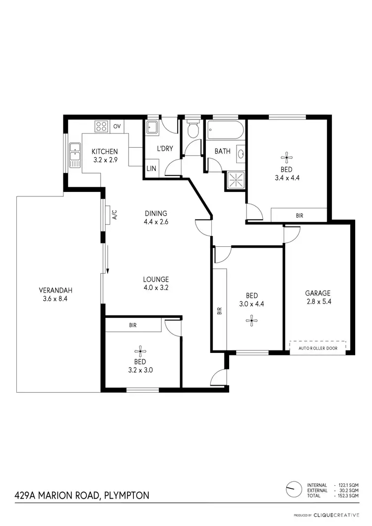 Floorplan of Homely house listing, 429A Marion Road, Plympton SA 5038
