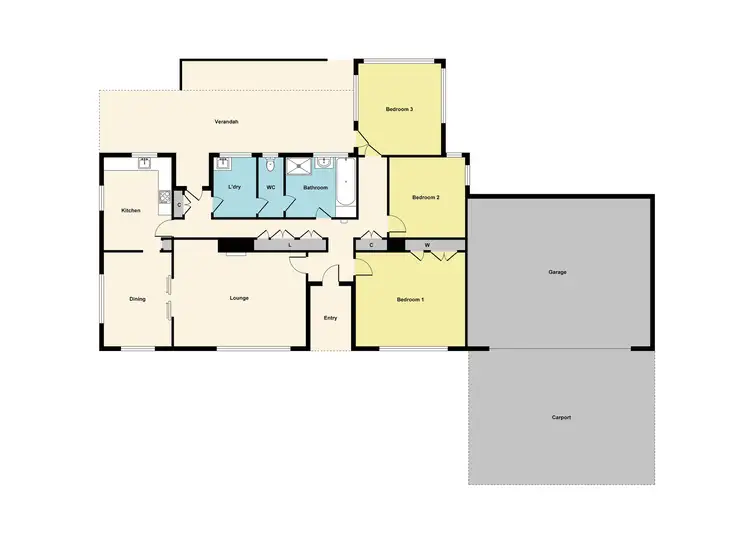 Floorplan of Homely house listing, 10 Browns Parade, Wendouree VIC 3355