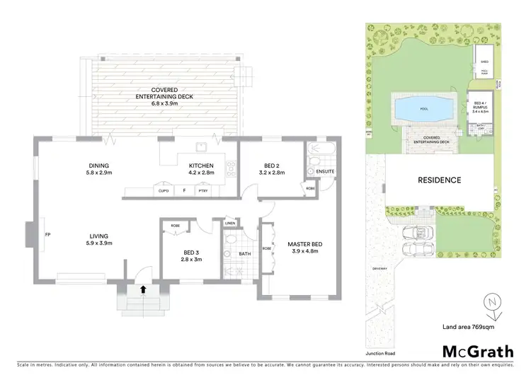 Floorplan of Homely house listing, 57A Junction Road, Wahroonga NSW 2076