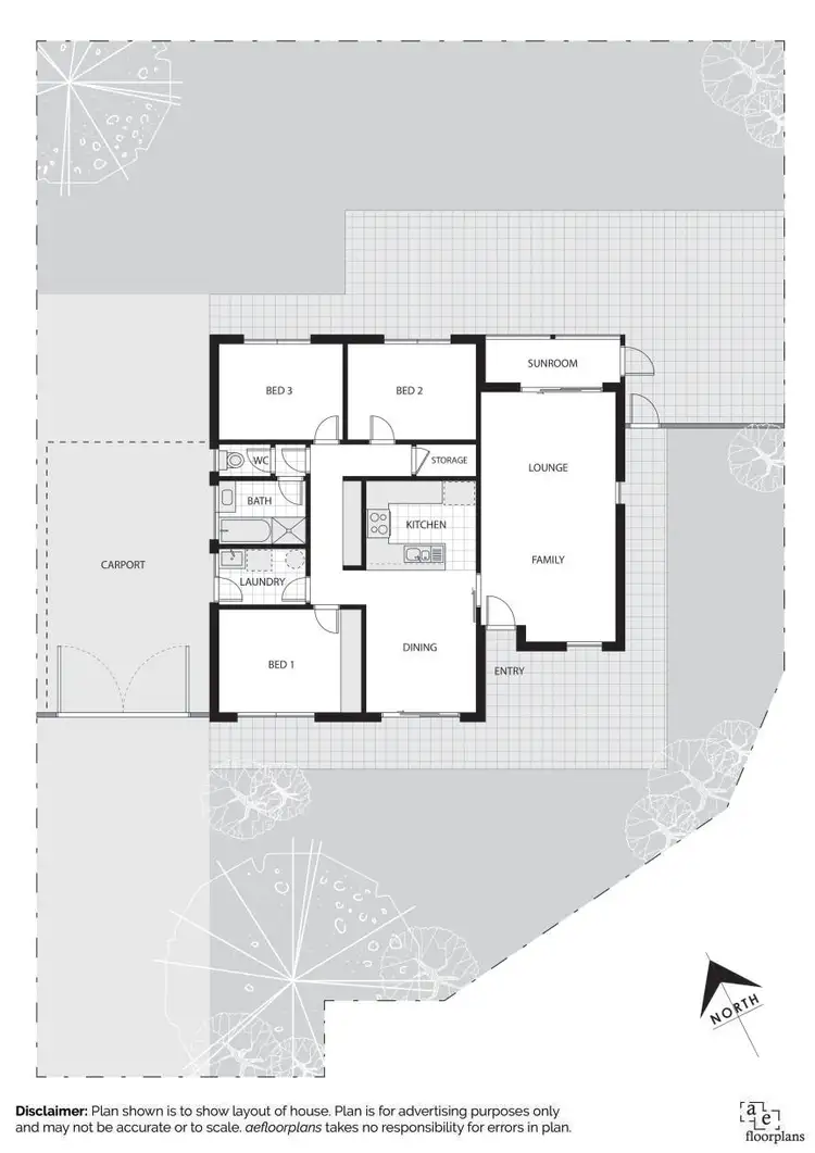 Floorplan of Homely house listing, 6 Bethune Close, Kambah ACT 2902