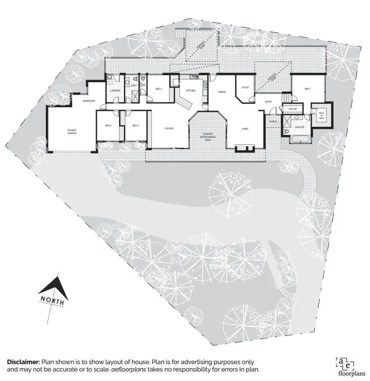 Floorplan of Homely house listing, 16 Sparkes Close, Fadden ACT 2904