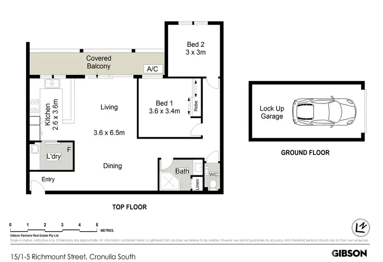 Floorplan of Homely apartment listing, 15/1-5 Richmount Street, Cronulla NSW 2230