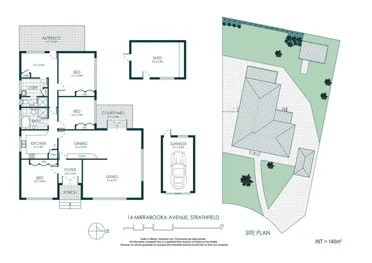 Floorplan of Homely house listing, 14 Mirrabooka Avenue, Strathfield NSW 2135