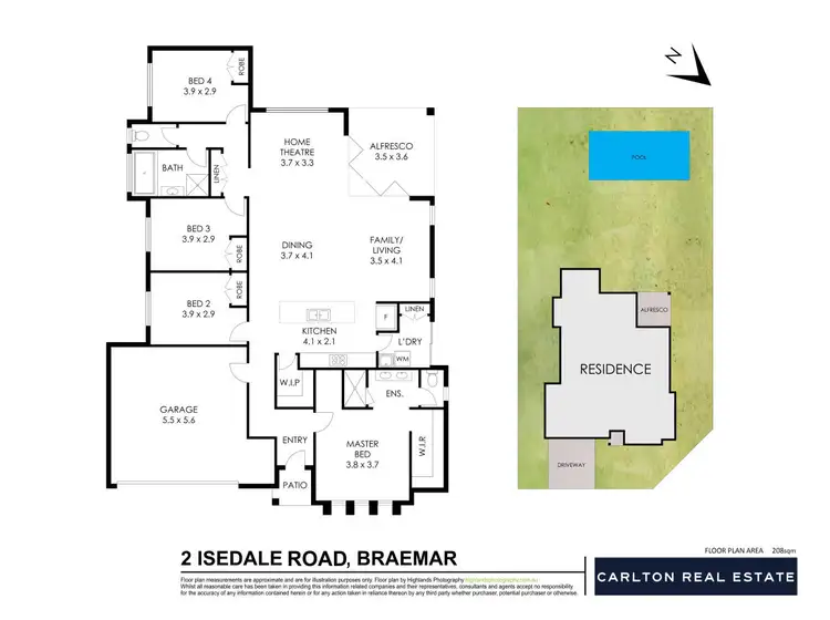Floorplan of Homely house listing, 2 Isedale Road, Braemar NSW 2575