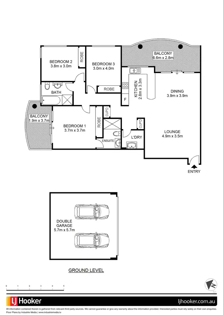 Floorplan of Homely unit listing, 20/12-16 Blaxcell Street, Granville NSW 2142