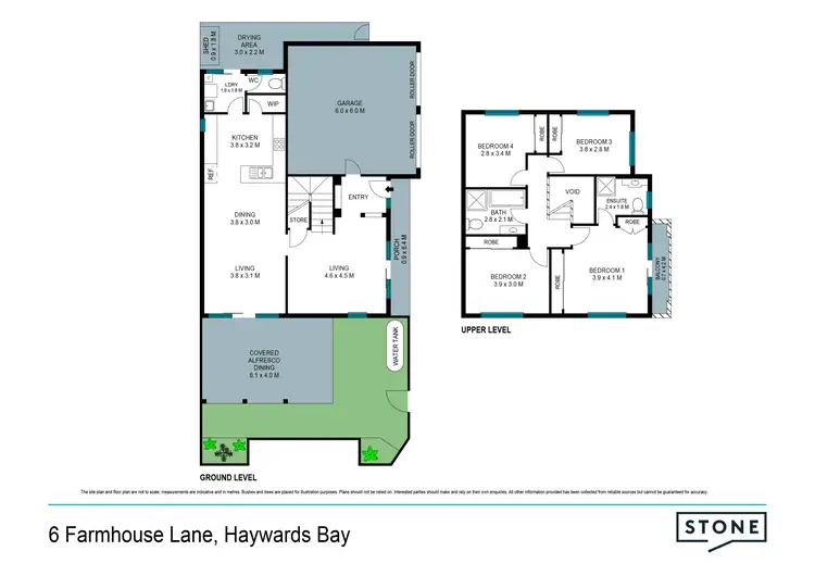 Floorplan of Homely house listing, 6 Farmhouse Lane, Haywards Bay NSW 2530