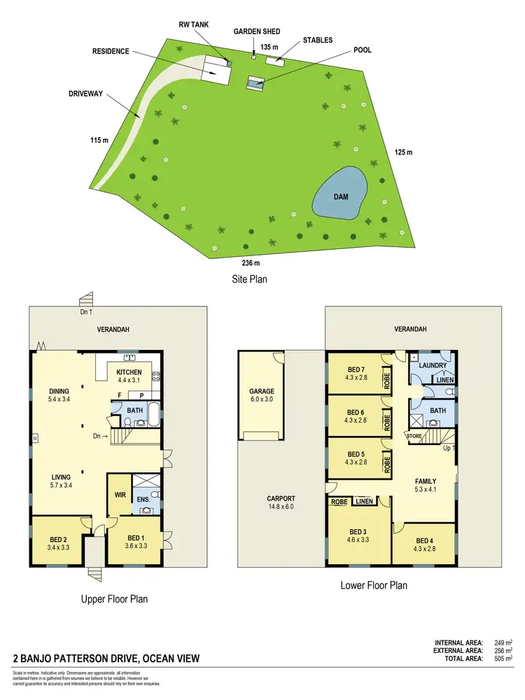 Floorplan of Homely house listing, 2 Banjo Patterson Drive, Ocean View QLD 4521