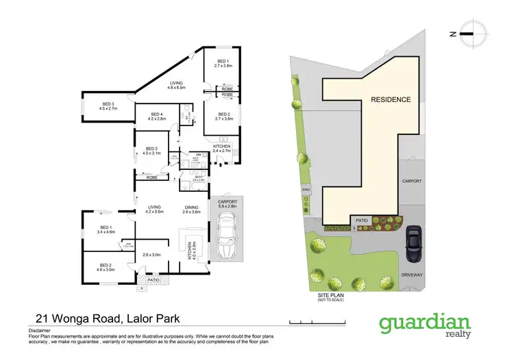 Floorplan of Homely house listing, 21 Wonga Road, Lalor Park NSW 2147