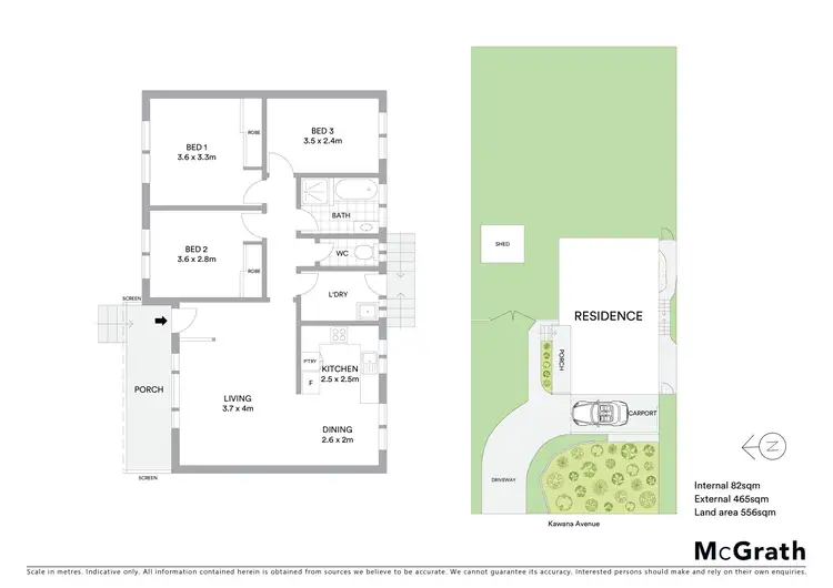 Floorplan of Homely house listing, 59 Kawana Avenue, Blue Haven NSW 2262
