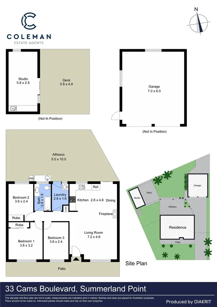 Floorplan of Homely house listing, 33 Cams Boulevard, Summerland Point NSW 2259