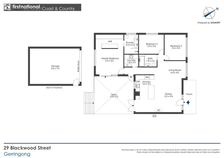 Floorplan of Homely house listing, 29 Blackwood Street, Gerringong NSW 2534