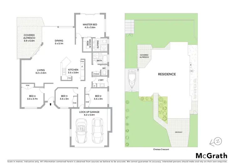 Floorplan of Homely house listing, 34 Chelsea Crescent, Minyama QLD 4575