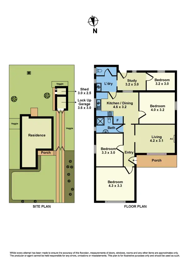 Floorplan of Homely house listing, 25 Downing Street, Sunshine North VIC 3020