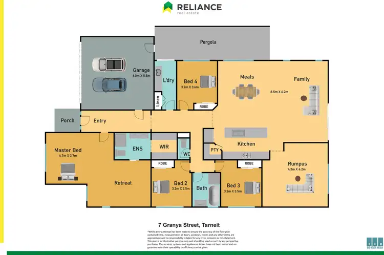 Floorplan of Homely house listing, 7 Granya Street, Tarneit VIC 3029