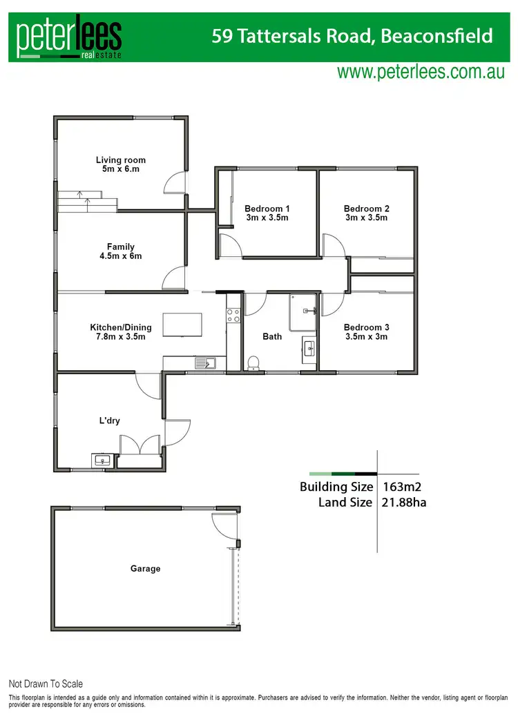 Floorplan of Homely rural property listing, 59 Tattersalls Road, Beaconsfield TAS 7270
