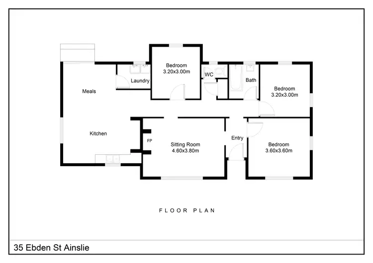 Floorplan of Homely house listing, 35 Ebden Street, Ainslie ACT 2602