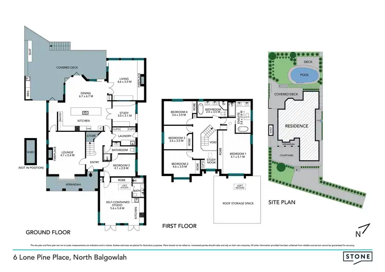Floorplan of Homely house listing, 6 Lone Pine Place, North Balgowlah NSW 2093