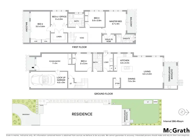Floorplan of Homely house listing, 475B Kingsway, Miranda NSW 2228