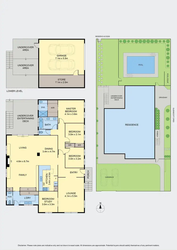 Floorplan of Homely house listing, 384 Mascoma Street, Strathmore Heights VIC 3041