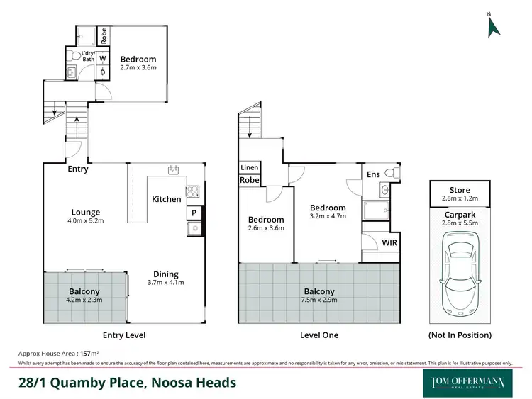 Floorplan of Homely unit listing, 28/1 Quamby Place, Noosa Heads QLD 4567