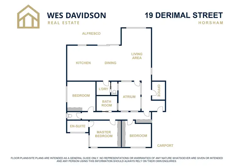 Floorplan of Homely house listing, 19 Derimal Street, Horsham VIC 3400