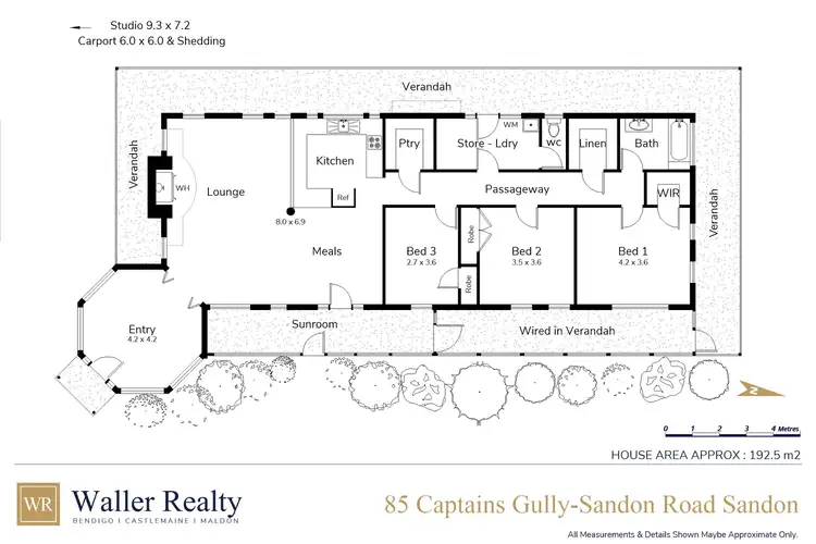 Floorplan of Homely house listing, 85 Captains Gully-Sandon Road, Sandon VIC 3462