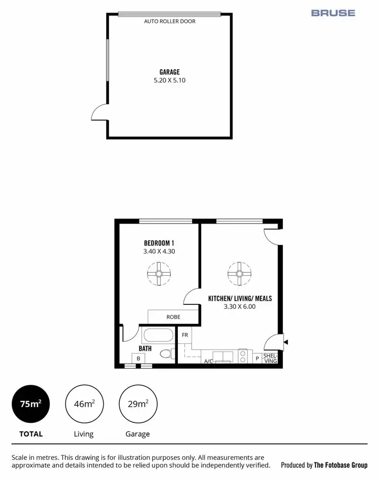Floorplan of Homely unit listing, 5/58 Rose Terrace, Wayville SA 5034