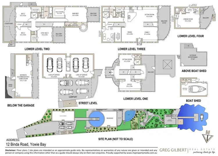 Floorplan of Homely house listing, 12 Binda Road, Yowie Bay NSW 2228