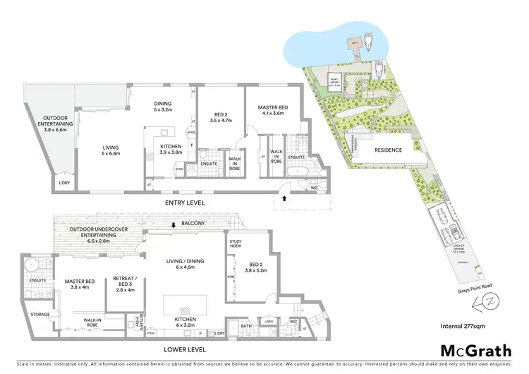 Floorplan of Homely house listing, 25 Grays Point Road, Grays Point NSW 2232