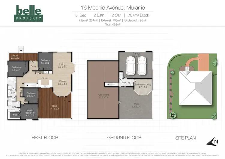 Floorplan of Homely house listing, 16 Moonie Avenue, Murarrie QLD 4172